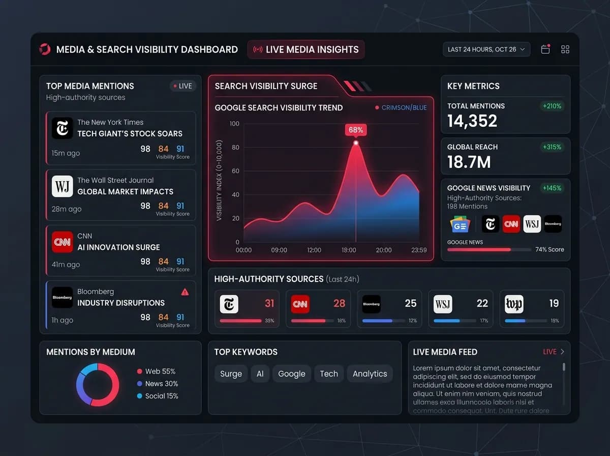 Increased Online Visibility